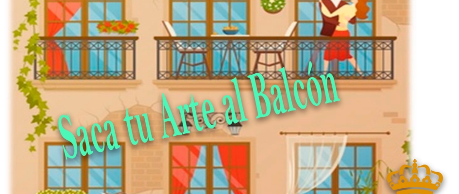 cartel saca tu arte al balcon 1