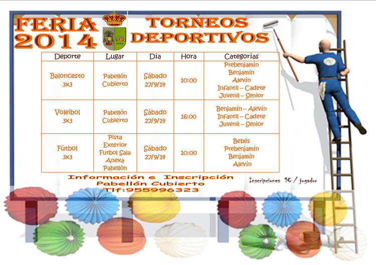 Cartel Actividades Deportivas 18092014