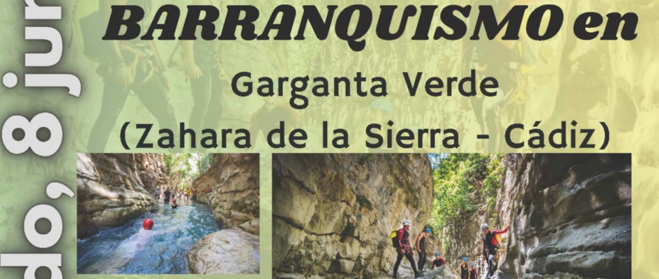 2024 Publicidad Barranquismo Naturaleza Joven Junio