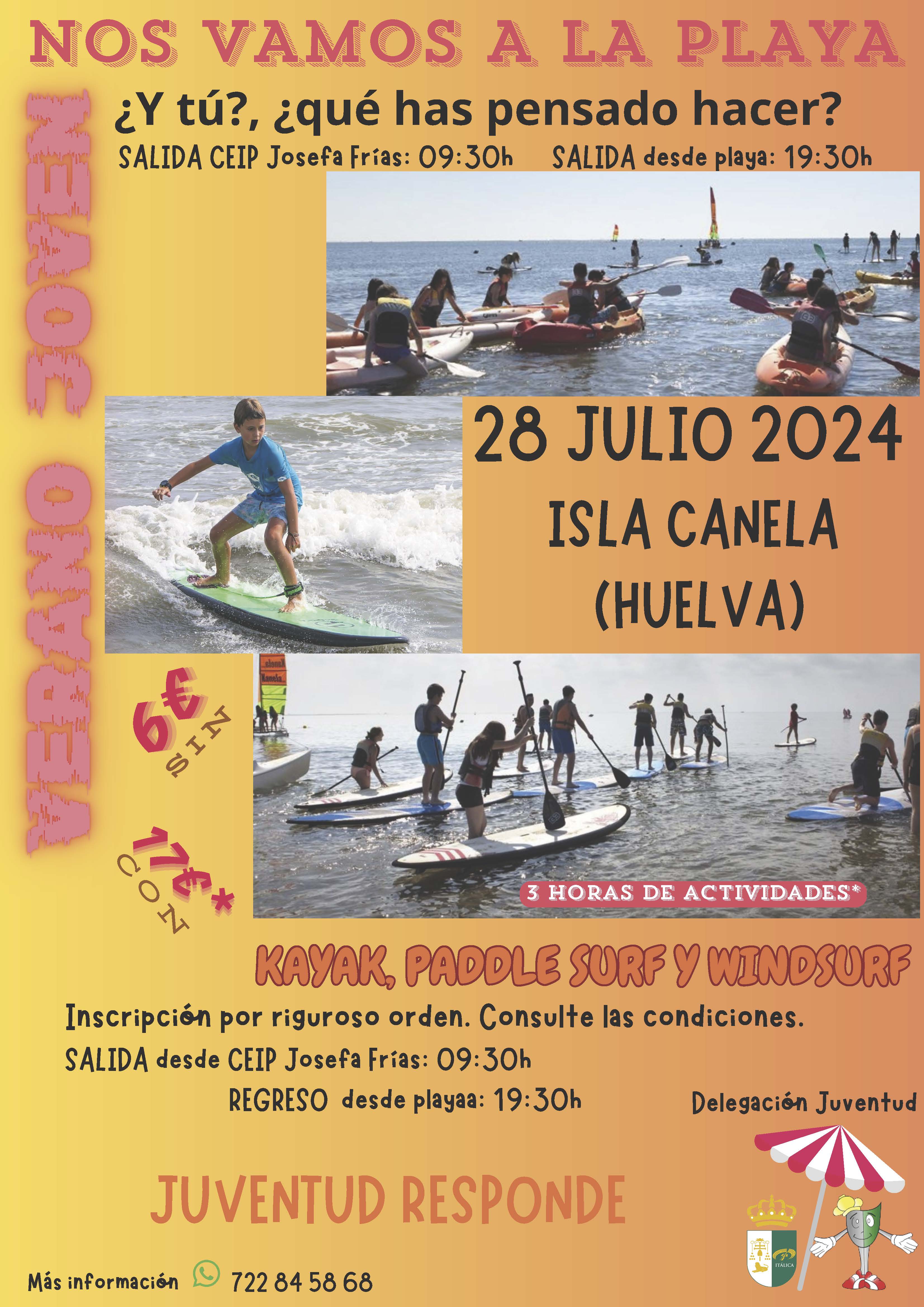 Publicidad Isla Canela 28 julio