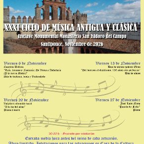 XXXI Ciclo de musica imprenta