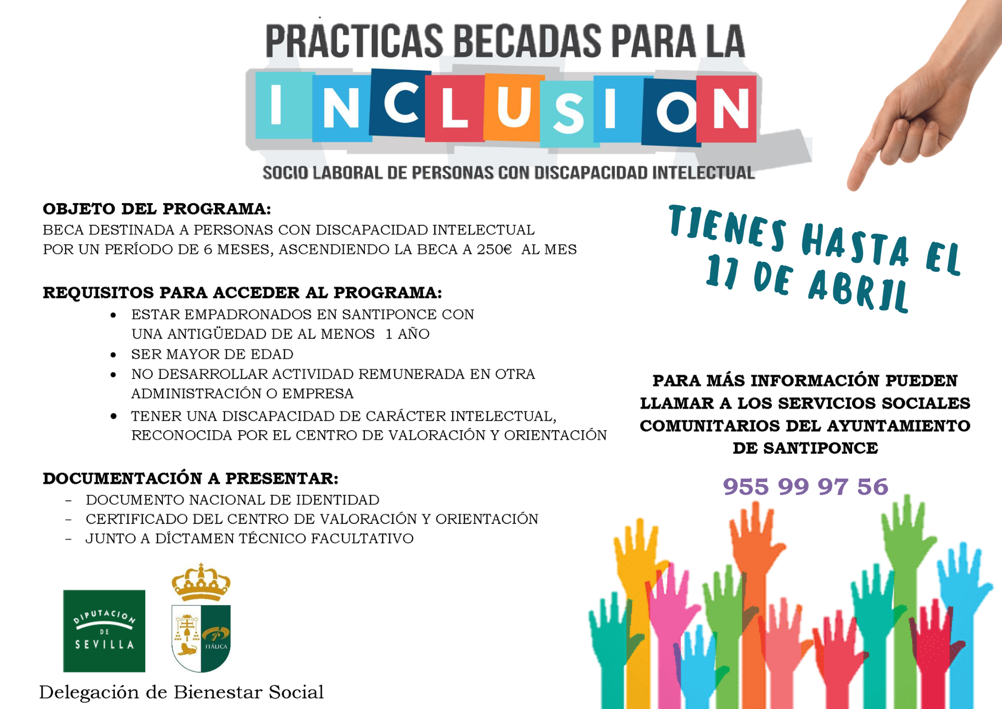 tienes hasta el 14 de abrl